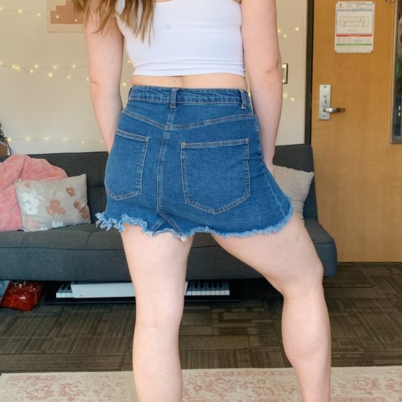 Harper Mini Skirt (denim) - Picture 2 of 3